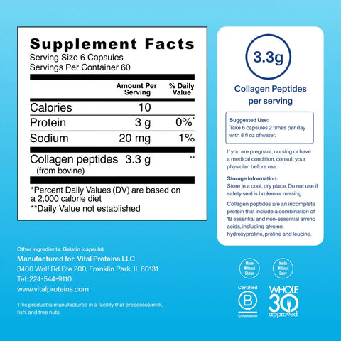 Collagen Peptides - Capsules