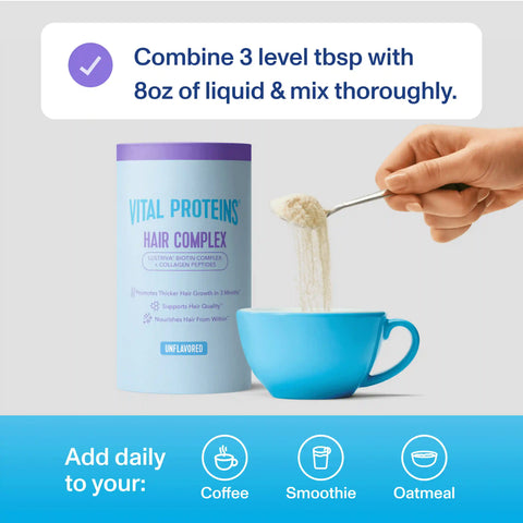 Hair Complex - with Lustriva biotin complex