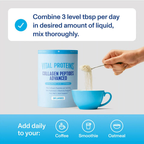 Collagen Peptides Advanced - with Hyaluronic Acid & Vitamin C