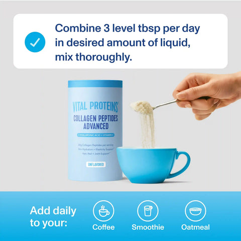 Collagen Peptides Advanced - with Hyaluronic Acid & Vitamin C
