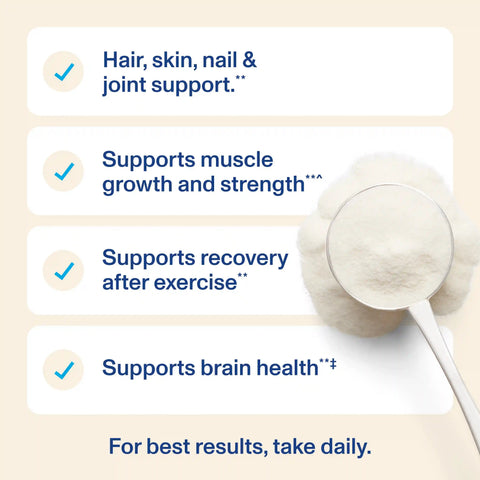 Advanced Collagen Peptides + Creatine - Unflavored